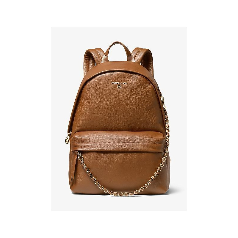 brown mk backpack