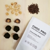 經典榛果蛋白質巧克力(124G/袋) 經典榛果蛋白質巧克力(124G/袋)