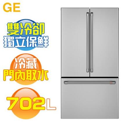 GE 奇異 ( CWE23SP2MS1 ) 702公升 薄型法式三門冰箱 -不鏽鋼《送基本安裝、舊機回收》 