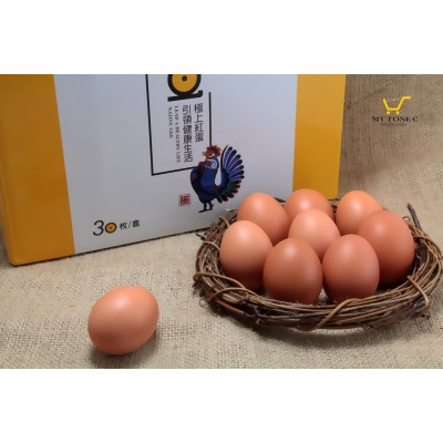 【土雞蛋】極上紅蛋30枚/盒 (免運) 