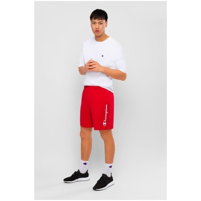 champion script jersey shorts