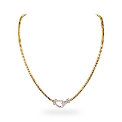 KENNEDY – Classic Stone Link Necklace