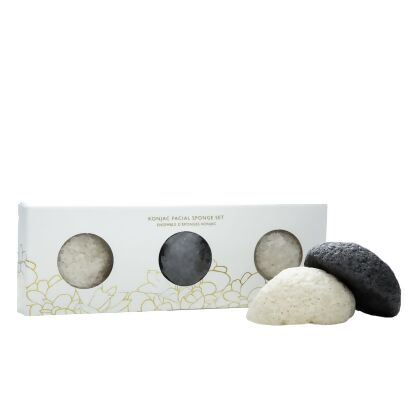 Lumiere de Vie® Konjac Facial Sponge Set