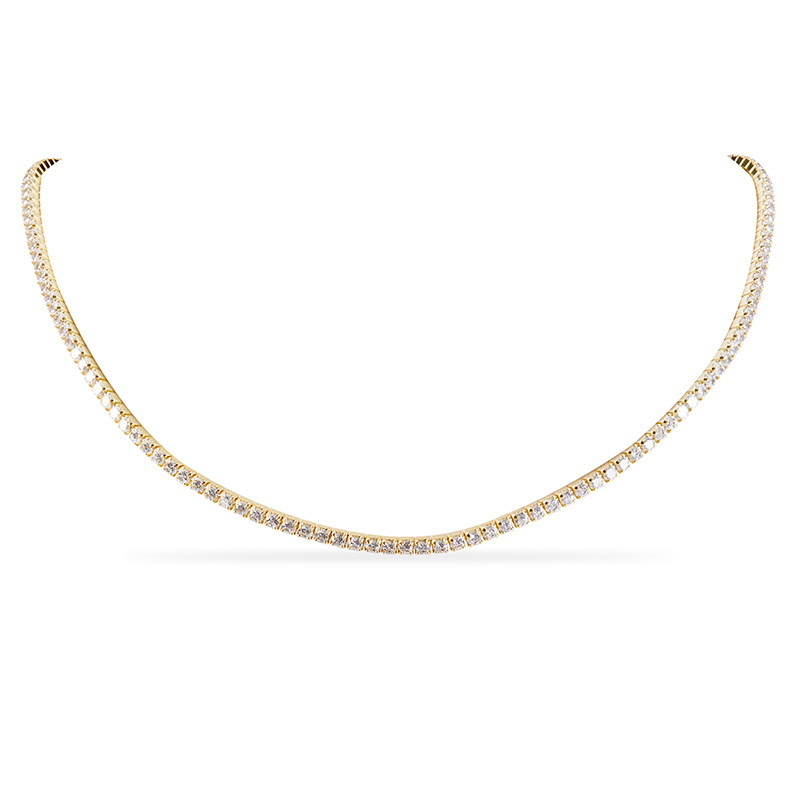 AYVA - Round Cut Tennis Choker