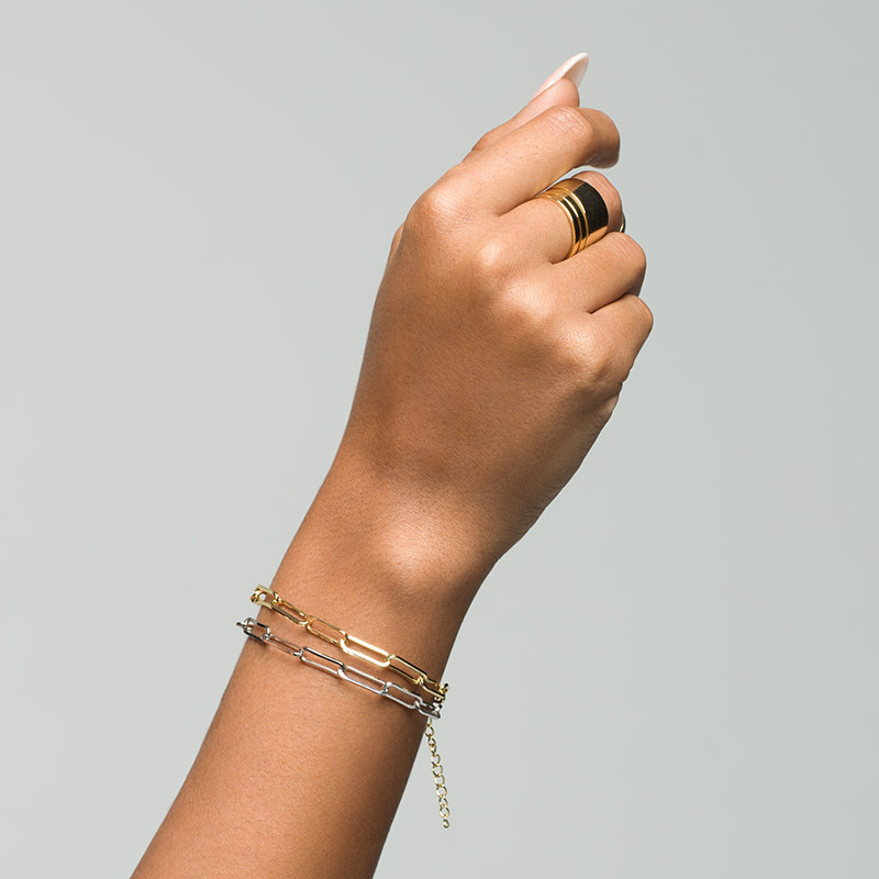 JUSTINE - Paperclip Bracelet