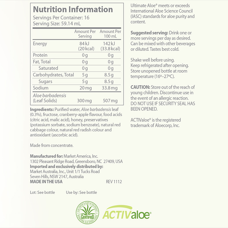 Ultimate Aloe® Juice