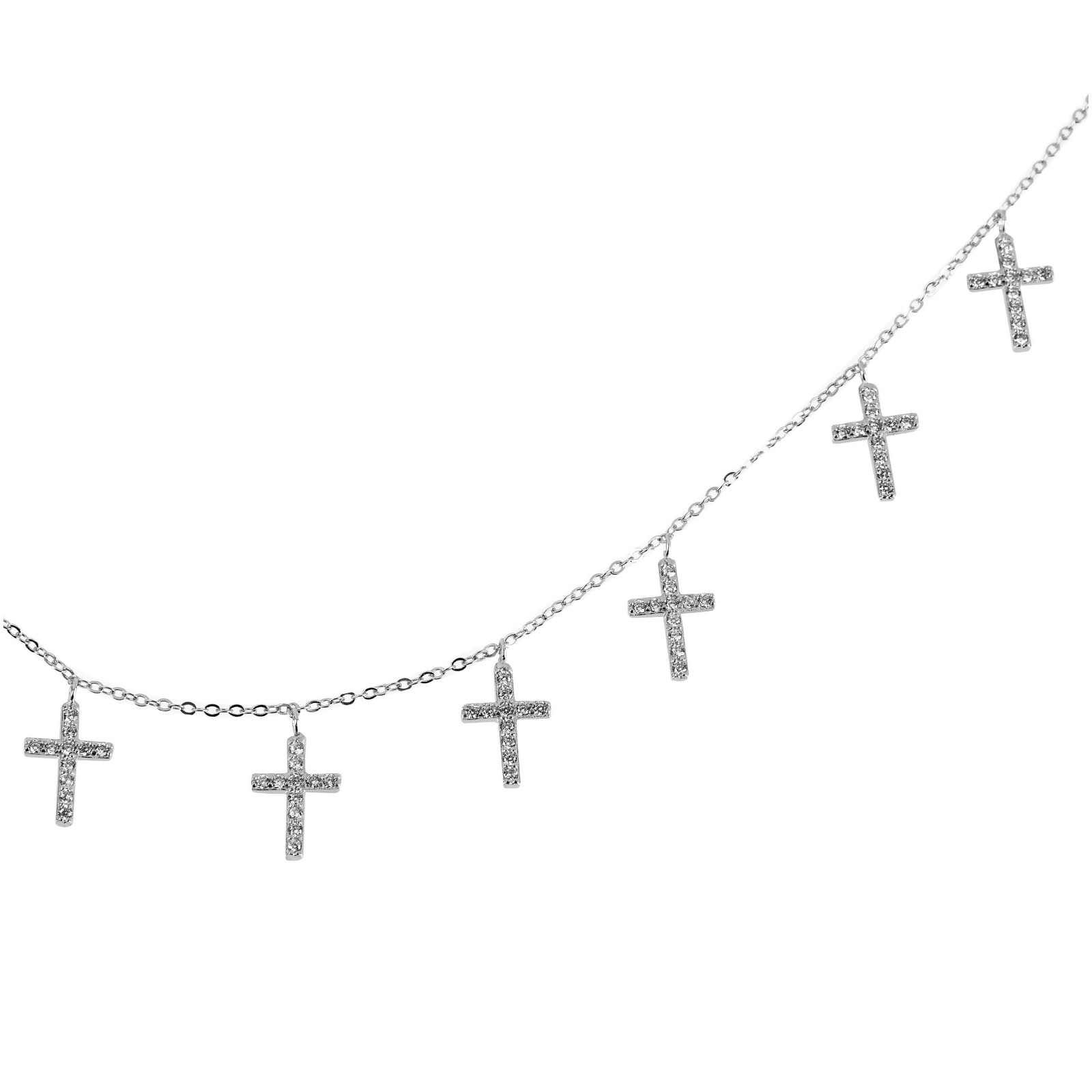 KOURTNEY – Nine Cross Necklace