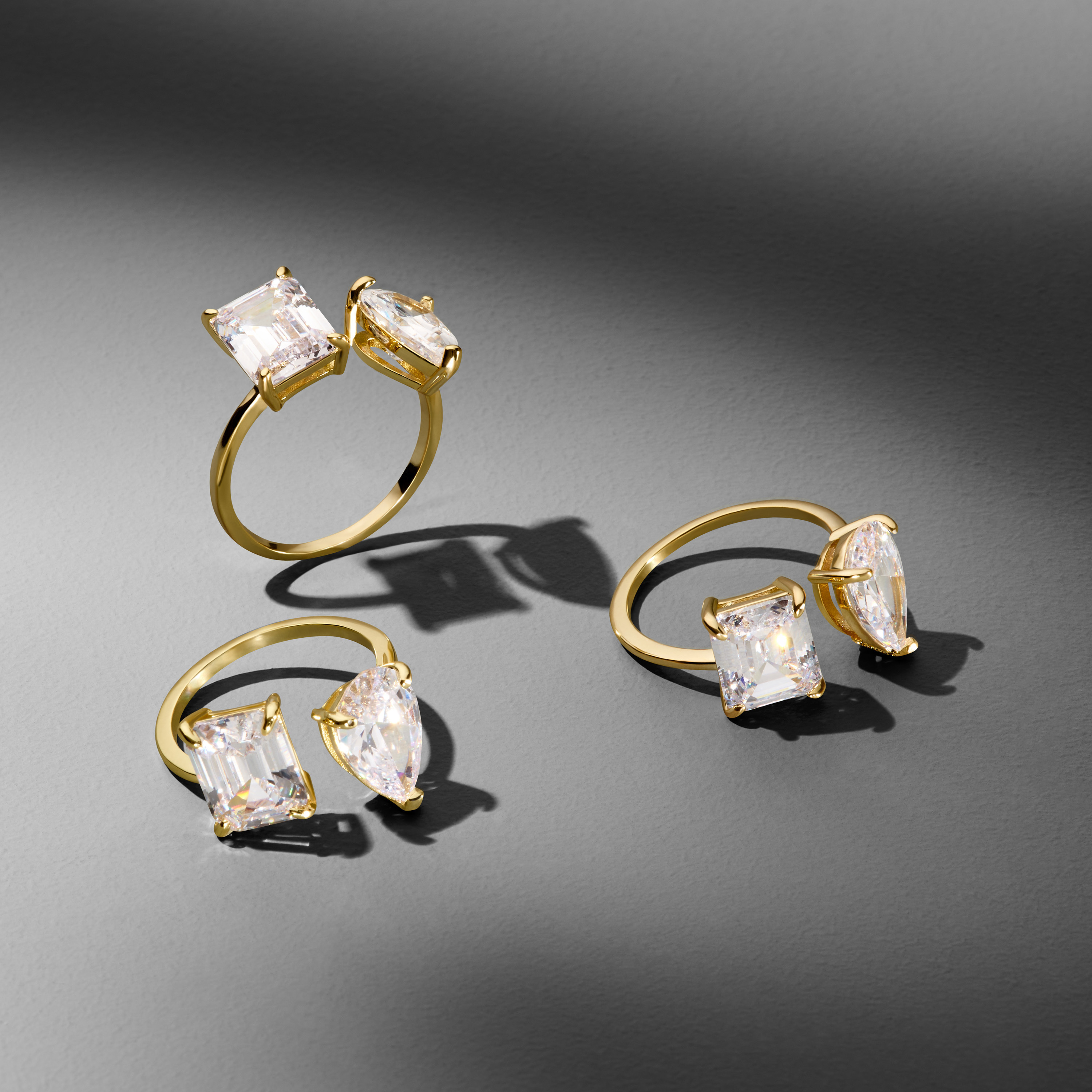 GENEVIEVE - Dual Stone Ring