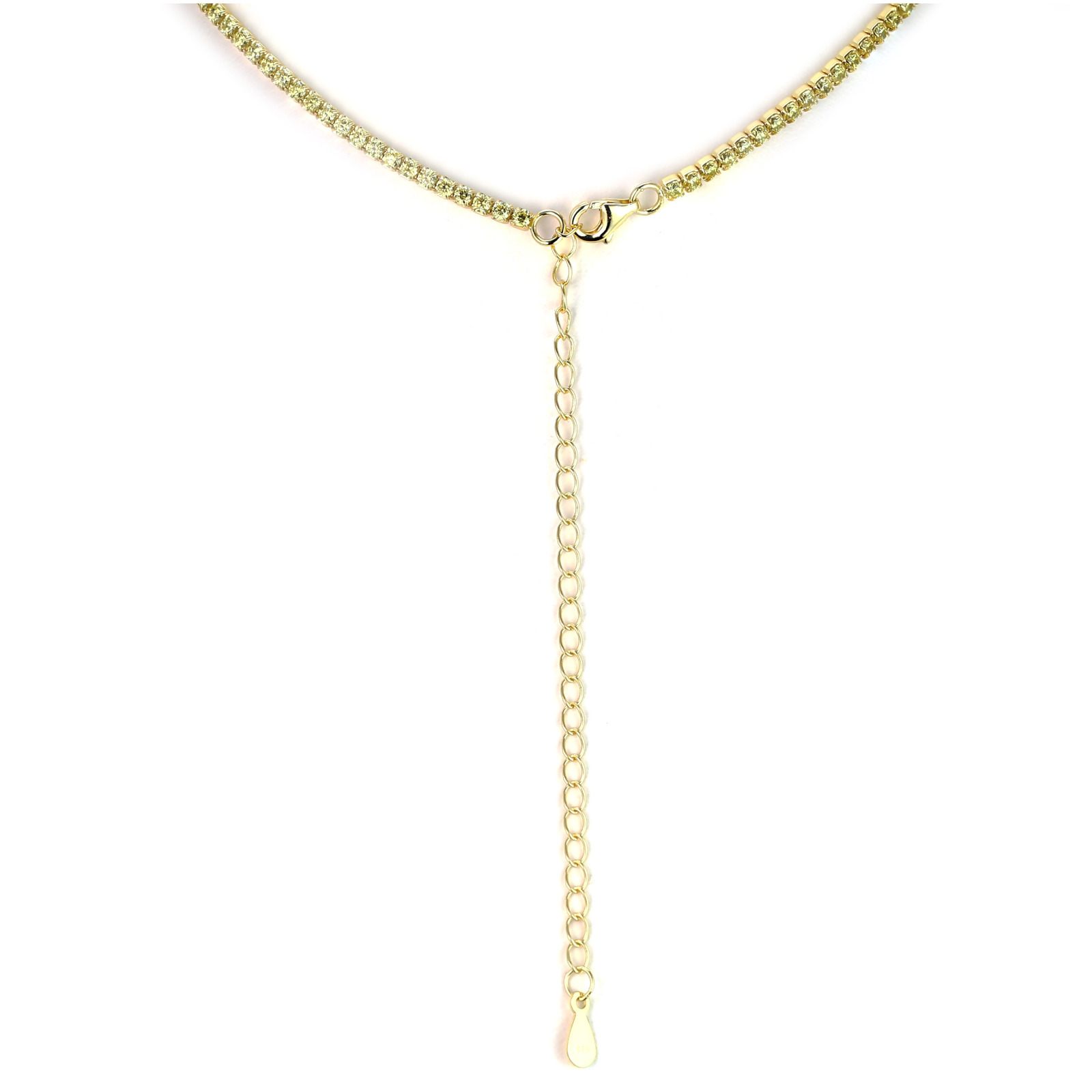 SIERRA - Round Cut Tennis Choker Blow Out Special