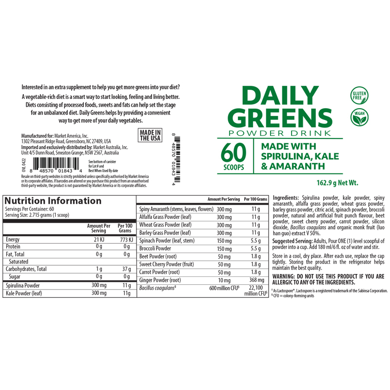 Daily Greens - Special Price