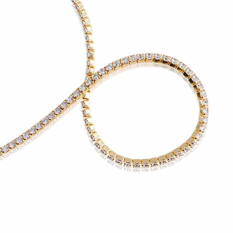 AYVA - Round Cut Tennis Choker