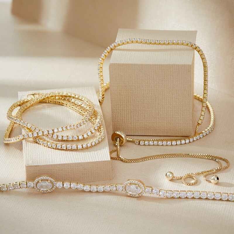 AYVA - Round Cut Tennis Choker
