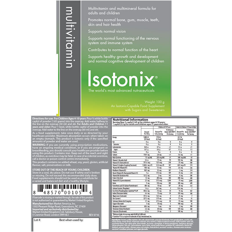 Isotonix® Multivitamin for Adults & Children