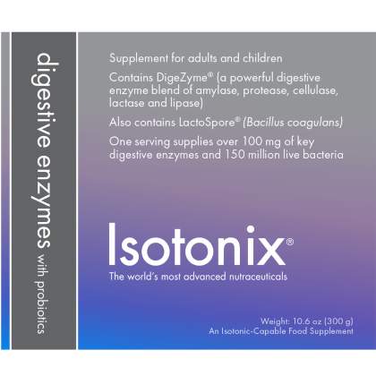 Isotonix Digestive Enzymes with Probiotics for Adults & Children