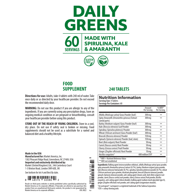 Daily Greens
