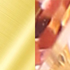 Gold with blush pink gem