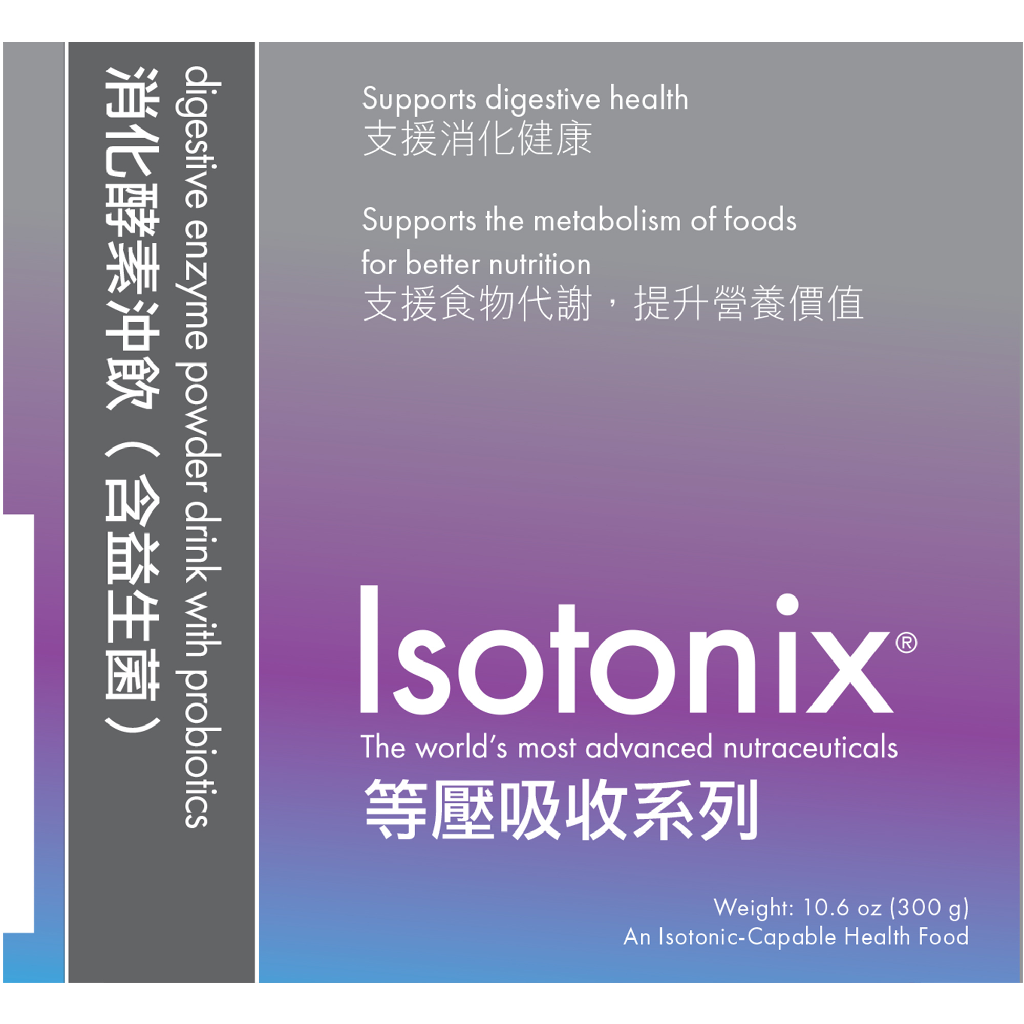 Isotonix® 消化酵素沖飲（含益生菌）