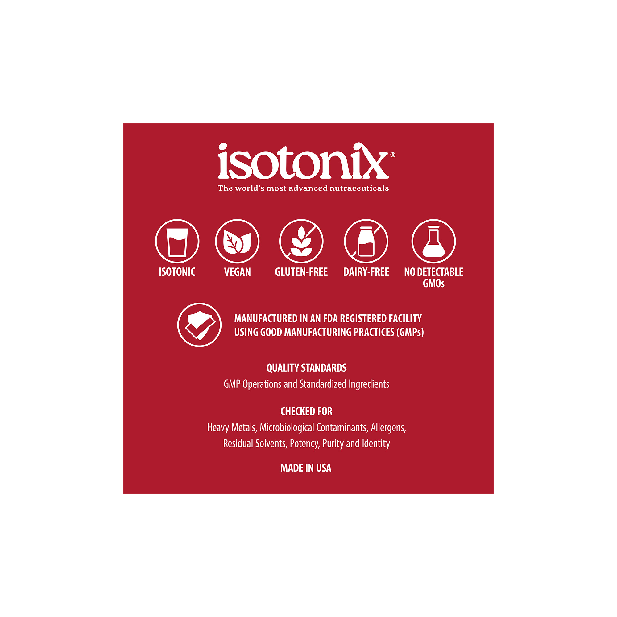 Isotonix®活性全效維他命B群沖飲