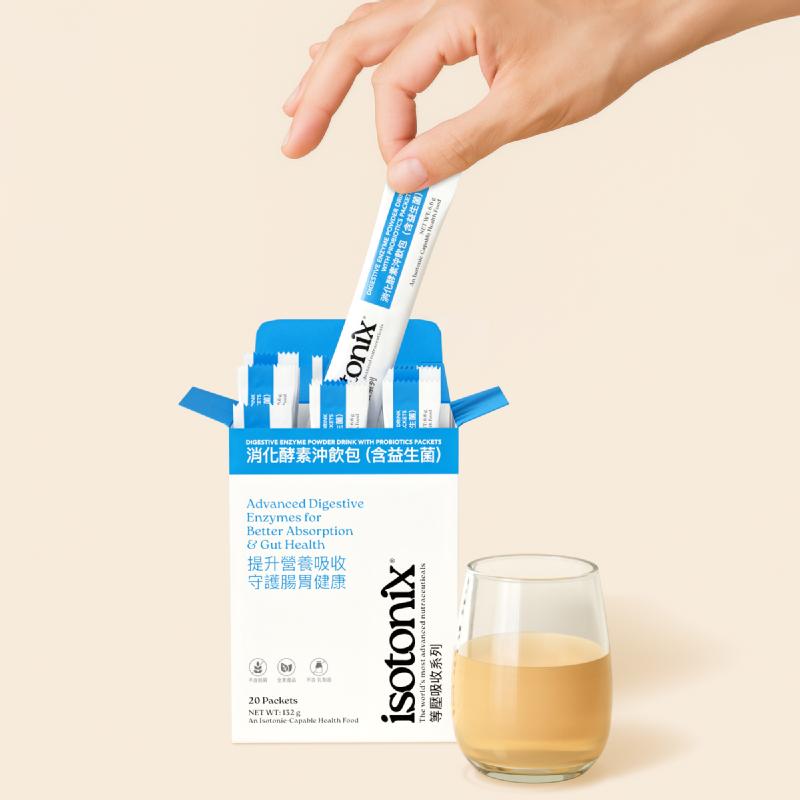 Isotonix&reg; 消化酵素沖飲包（含益生菌）