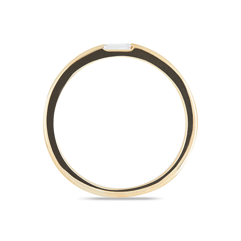 NIKKI - Modern Baguette Ring - Final Sale