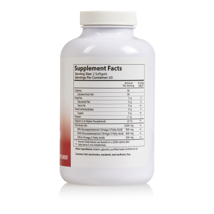 Heart Health&trade; Essential Omega III Fish Oil with Vitamin E