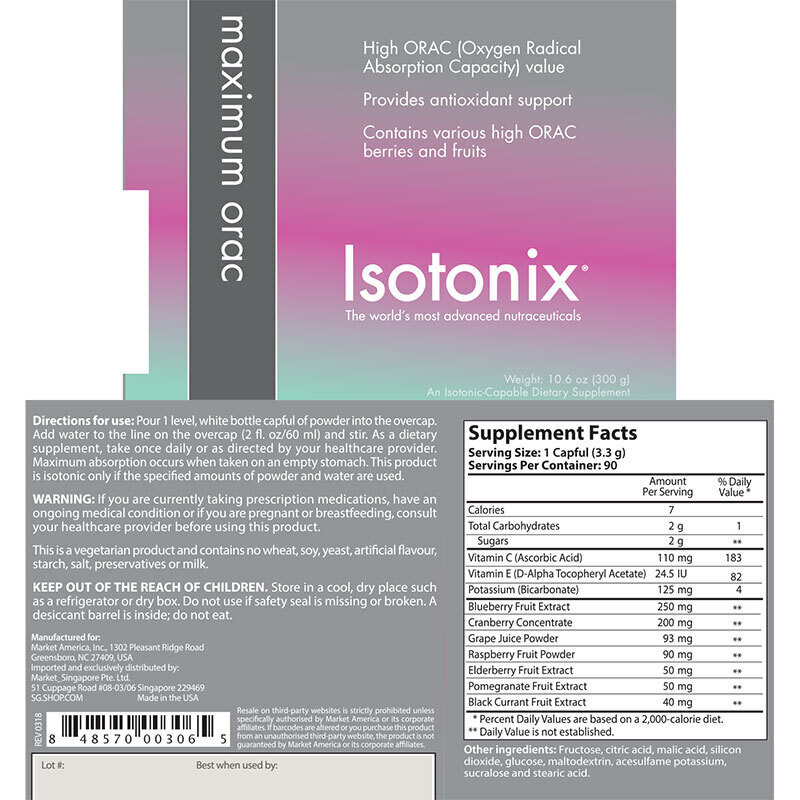 Isotonix® Maximum ORAC