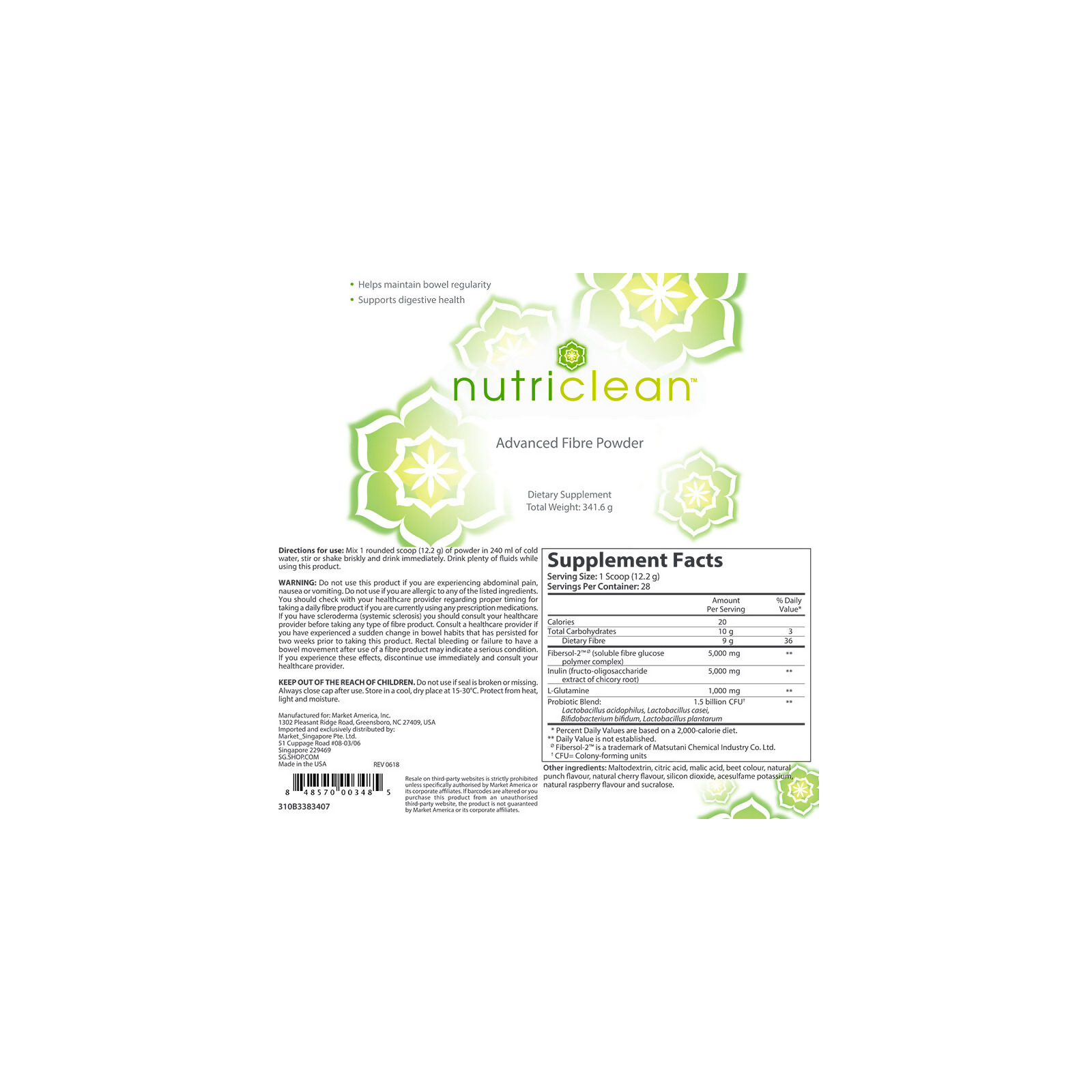 NutriClean® Advanced Fiber Powder
