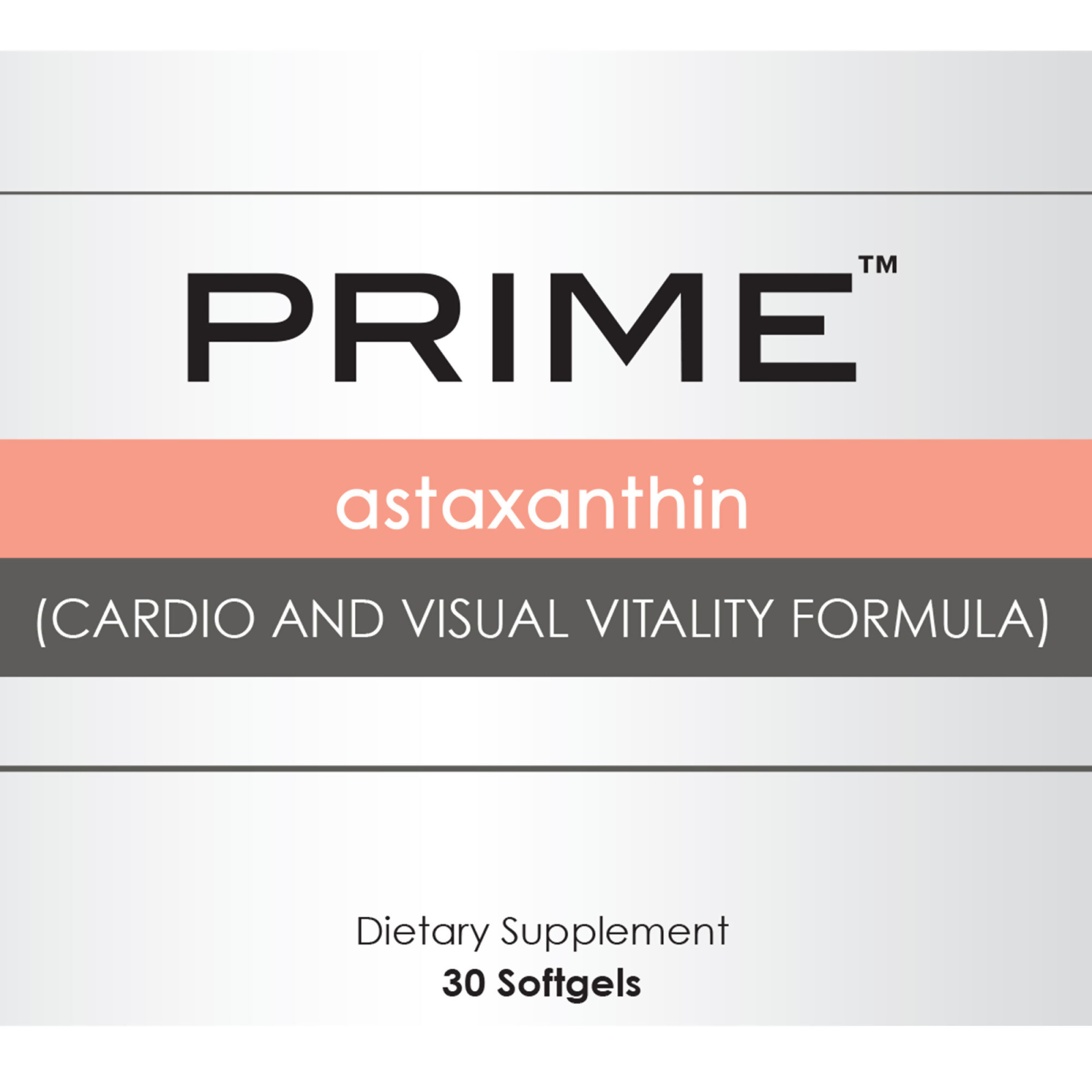 Prime™ Astaxanthin Cardio and Visual Vitality Formula