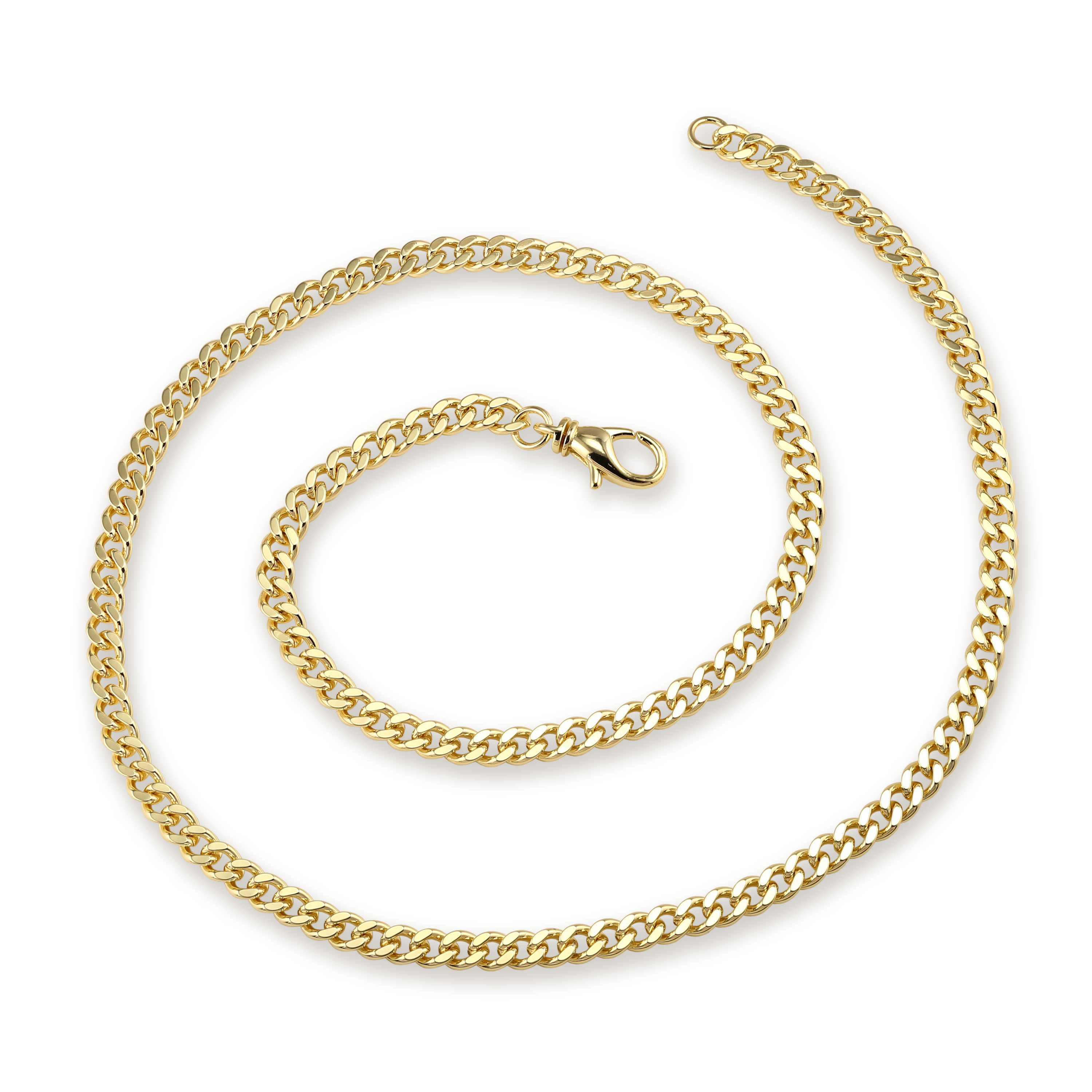 CHARLIE – Extended Curb Chain Necklace