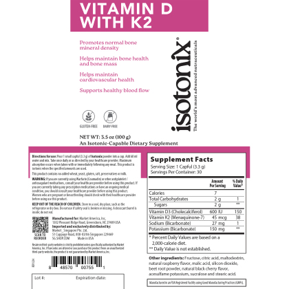 Isotonix&reg; Vitamin D with K2