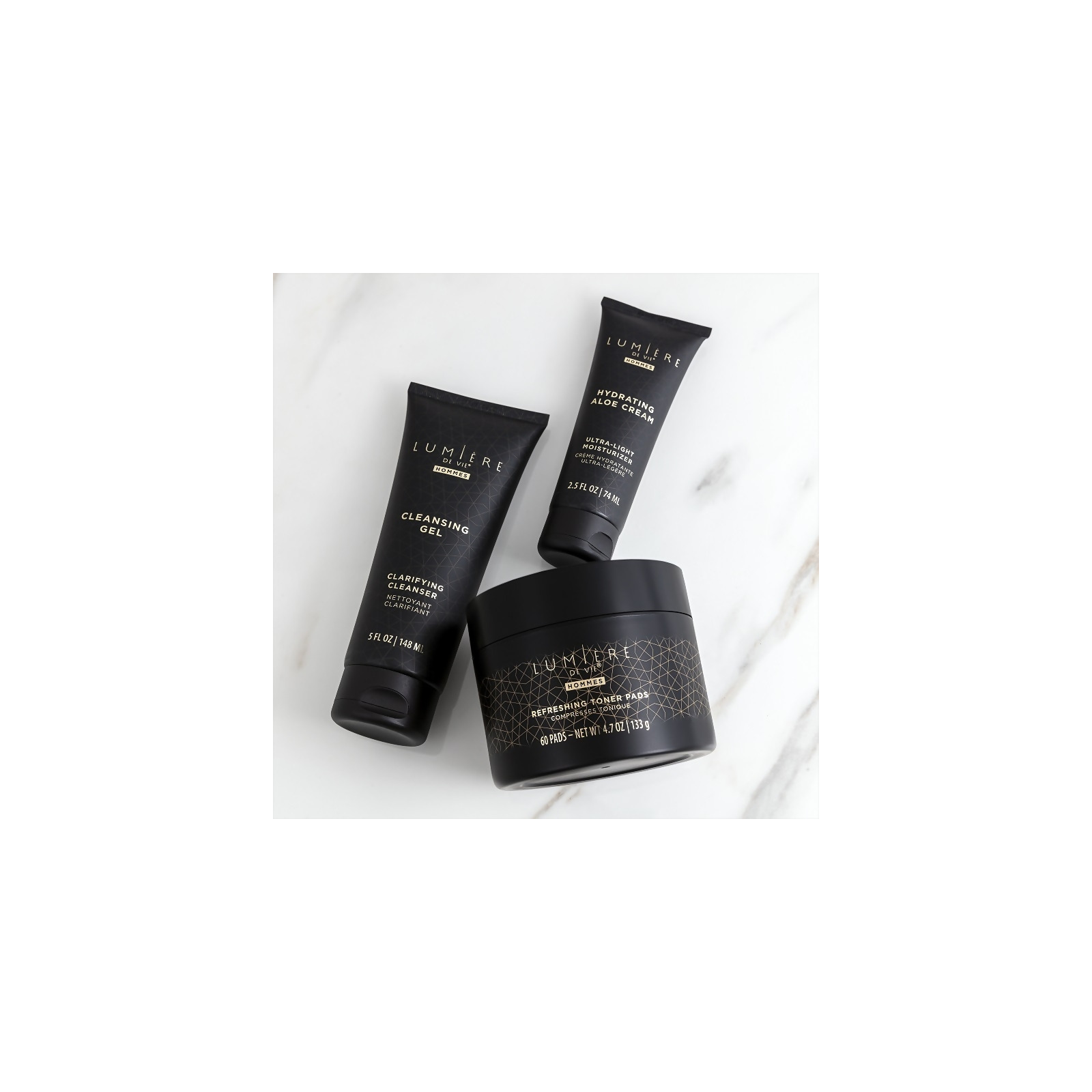 Lumière de Vie® Hommes Refreshing Toner Pads