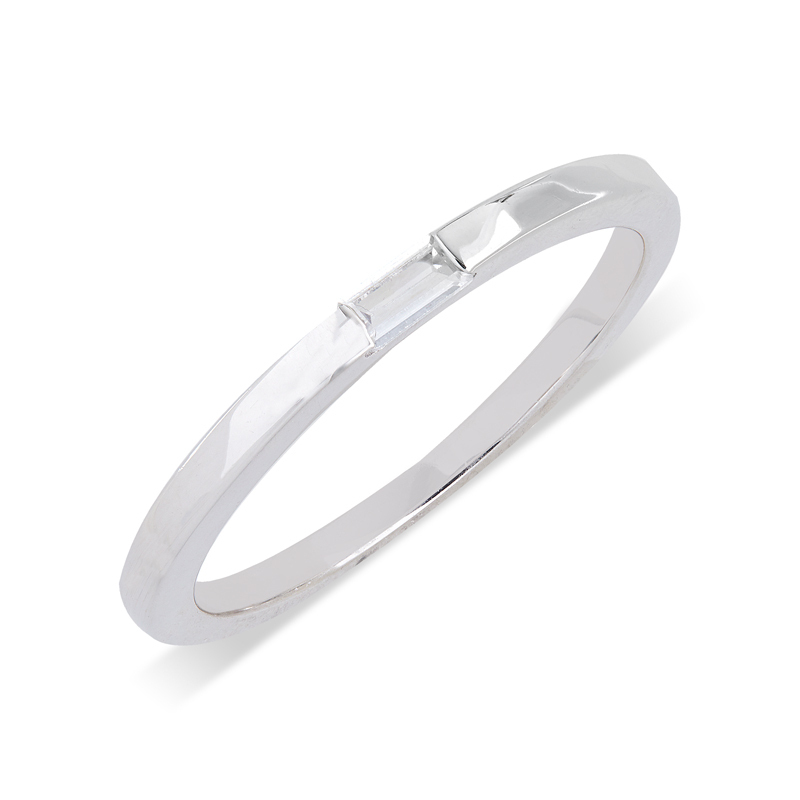 NIKKI - Modern Baguette Ring - Final Sale