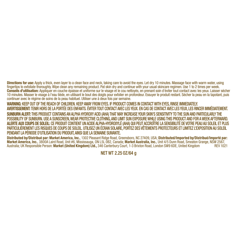 Lumière de Vie&reg; Volcanic Exfoliating Mask