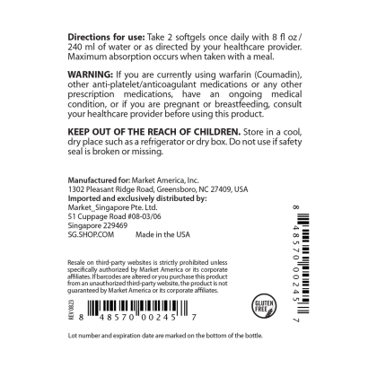 Heart Health&trade; Essential Omega III Fish Oil with Vitamin E