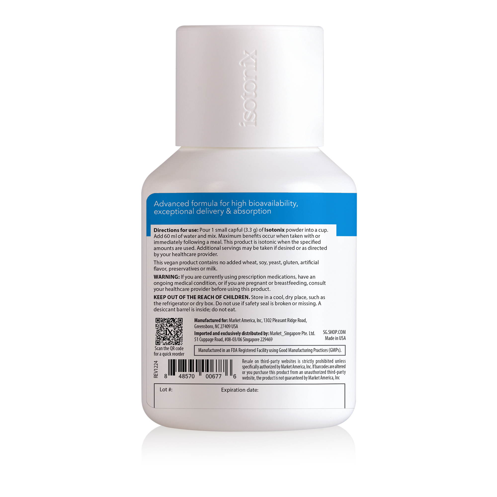 Isotonix® Digestive Enzymes with Probiotics