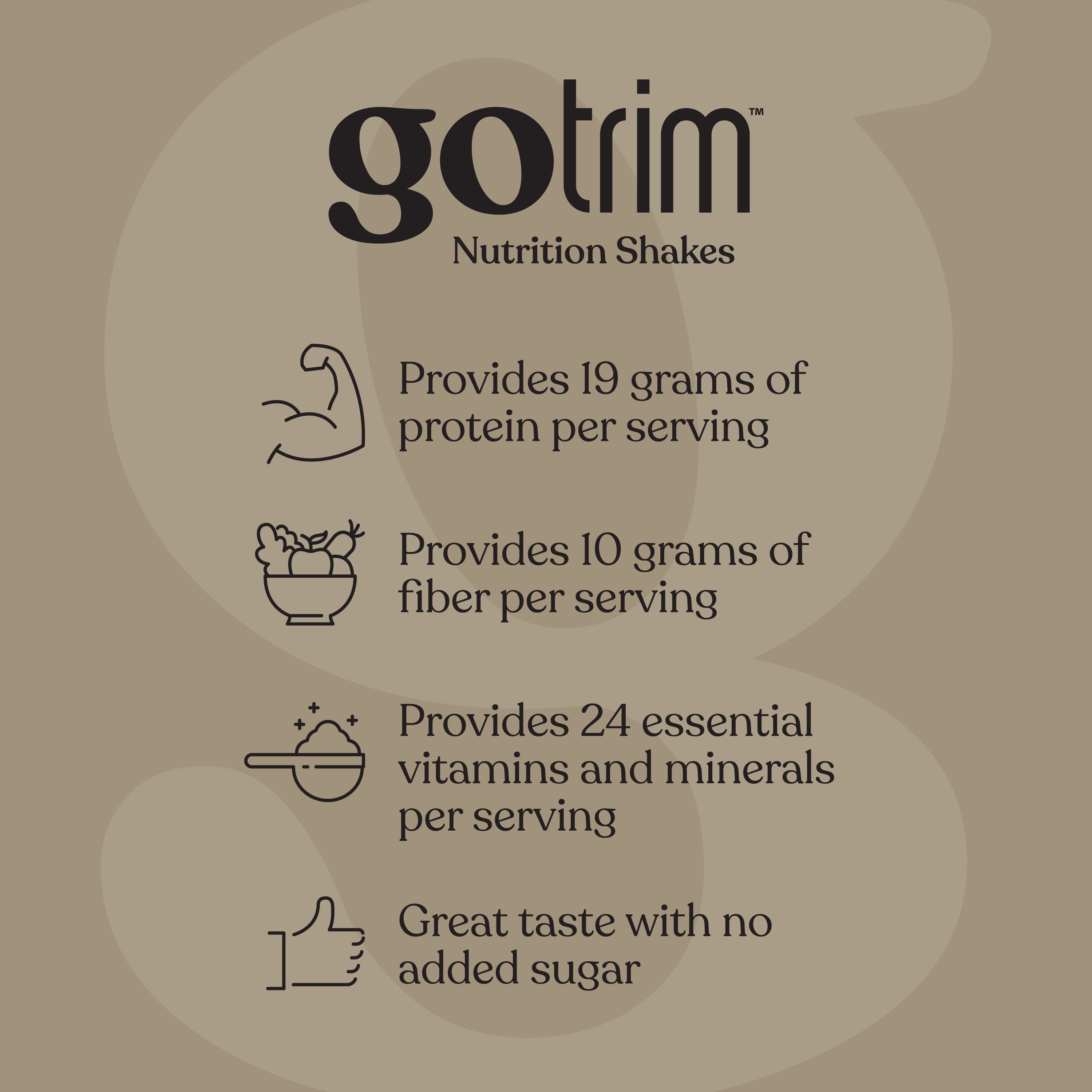 GoTrim™ Nutrition Shakes