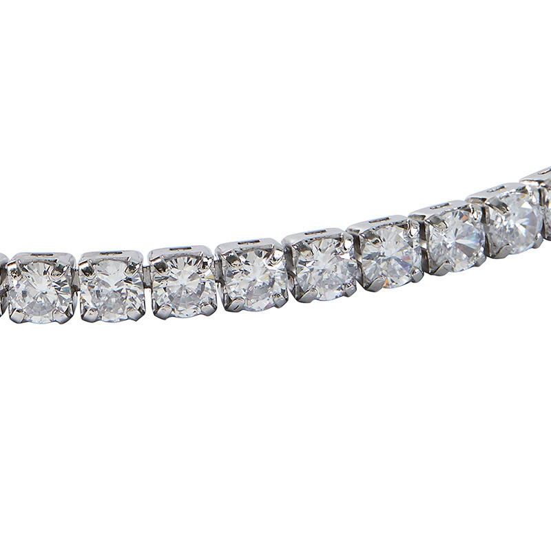 VIOLET - Round Cut Tennis Bracelet