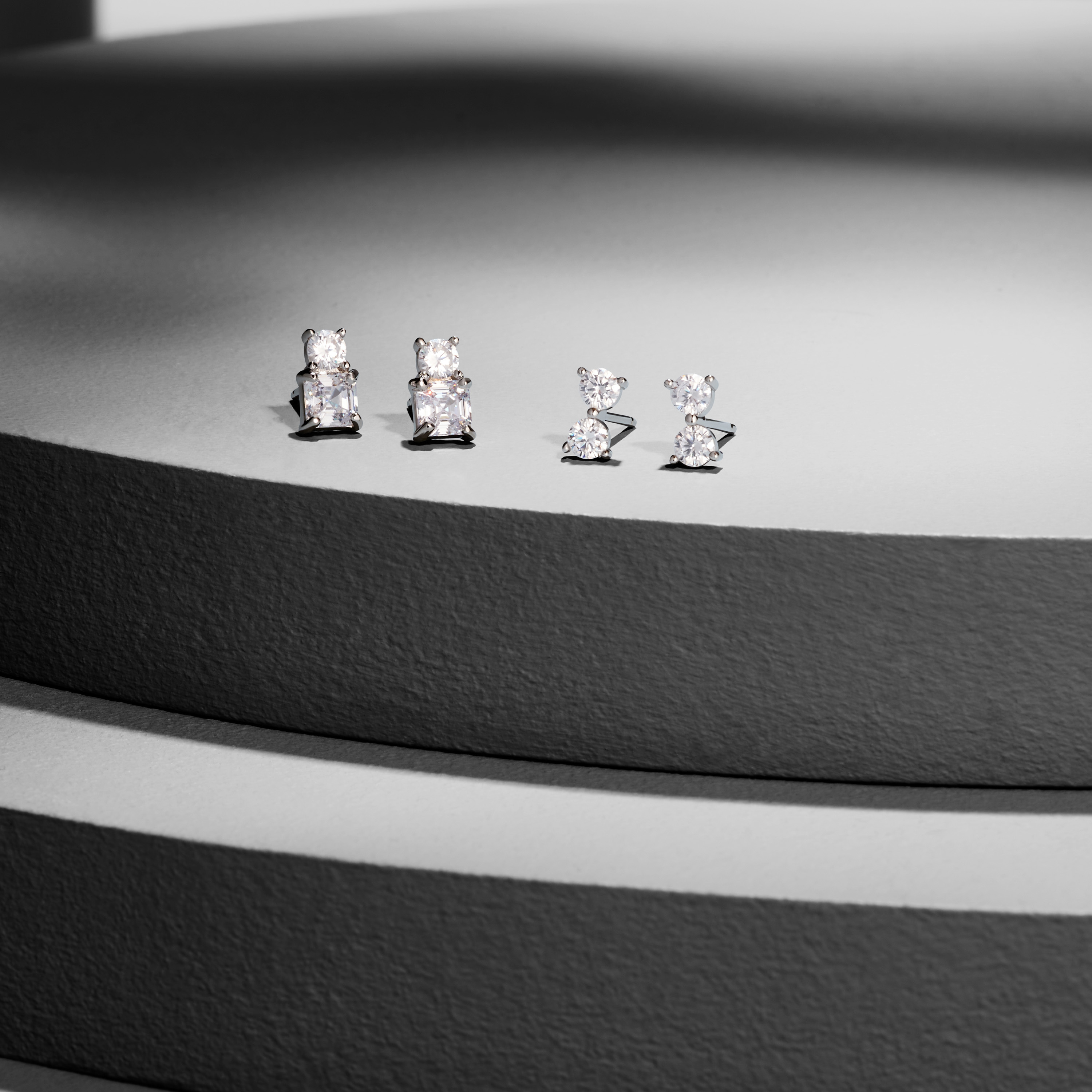 SASHA – 靜好雙鑽耳環組