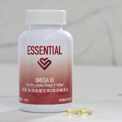 易善™魚油含維生素E軟膠囊食品