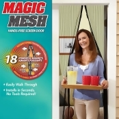 Magic Mesh Door Screen Magic Mesh Door Screen