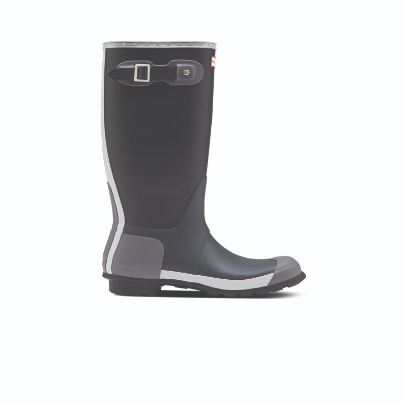 dark slate hunter rain boots