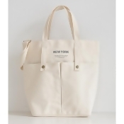 (預售)Funnymade Two Pocket Canvas Bag (L) - New York (預售)Funnymade Two Pocket Canvas Bag (L) - New York