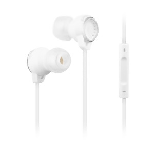 Plantronics BackBeat 216 Wired Stereo Earbuds with In-line Mic White - All
