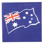 Austwide Australia Day Flag Napkins Austwide Australia Day Flag Napkins