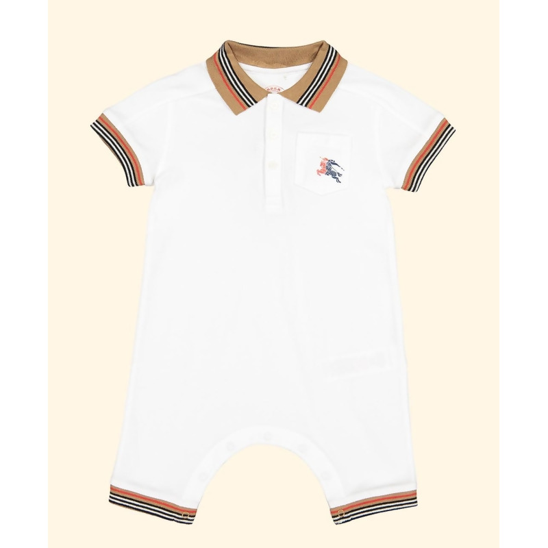 burberry baby grow set