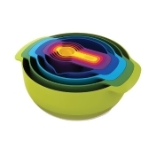 JOSEPH JOSEPH Nest 9 Plus 廚具套裝– 9件裝 - 彩色 JOSEPH JOSEPH Nest 9 Plus 廚具套裝– 9件裝 - 彩色