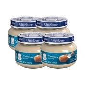 GERBER® 嘉寶 雞肉蓉 2.5oz 8個月起 - 4罐裝 GERBER® 嘉寶 雞肉蓉 2.5oz 8個月起 - 4罐裝