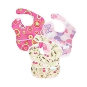 Bumkins Super Bib 兒童餐肩 3件 6-24個美國製 - 女童1 Bumkins Super Bib 兒童餐肩 3件 6-24個美國製 - 女童1
