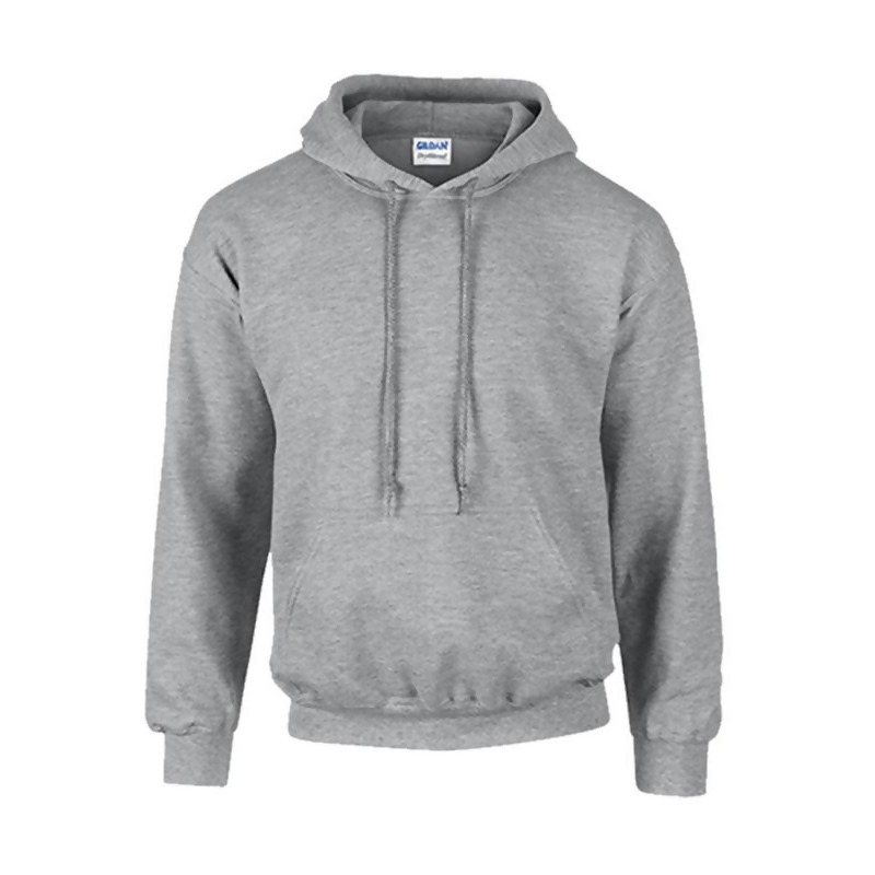 gildan hoodie grey