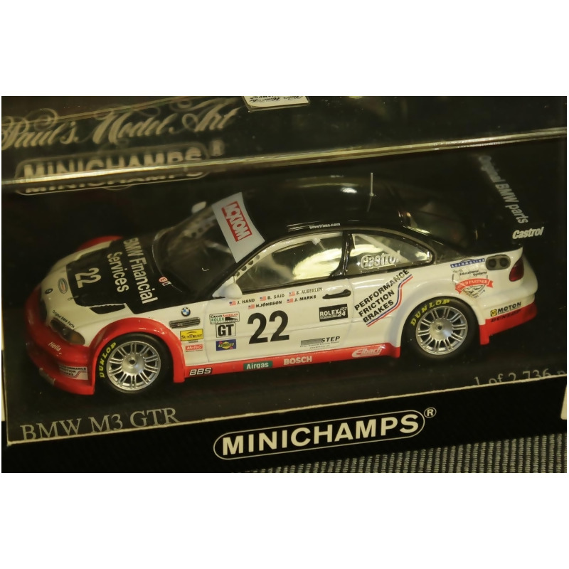 bmw m3 gtr model car